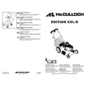 McCulloch EDITION XXL-R manual cover