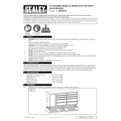 Sealey AP6310 Workstation manual cover