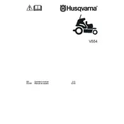 Husqvarna V554 Lawn Mower manual cover