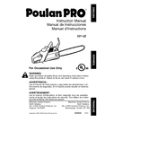 Poulan Pro 221 LE Chainsaw