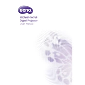 BenQ MW769 manual cover