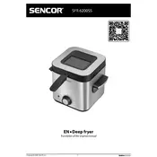 Sencor SFR 6200SS Fryer manual cover