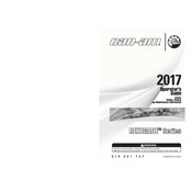 Can-Am Renegade Series 2017 Vehicle manual cover