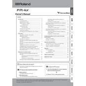 Roland FR-4xb manual cover