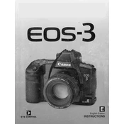 Canon EOS-3 manual cover