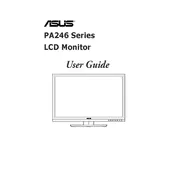 ASUS PA246Q Monitor manual cover