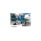 BMW K 1600 GTL 2015 Motorcycle manual cover