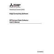 Mitsubishi ECD-MA1-0001 Data Collector manual cover