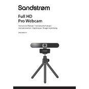 Sandstrom SWCAMHD19 manual cover