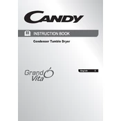 Candy GVC D91CB-80 manual cover