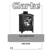 Clarke 6909912 Malvern Stove manual cover