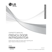 LG LFC21776D Refrigerator manual cover