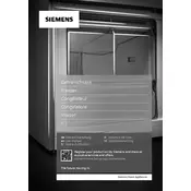 Siemens iQ500 GI11VAFE0 Freezer manual cover