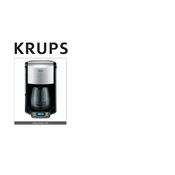 Krups FME414 Coffee Machine manual cover