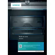 Siemens iQ700 HB676GBS6B-05 Oven manual cover