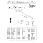 McCulloch MT3000 manual cover