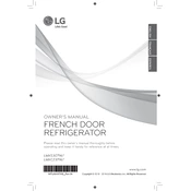 LG LMXC23796M Refrigerator manual cover