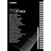 Yamaha PSR-F51 Keyboard manual cover