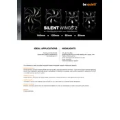 be quiet! Silent Wings 2 92mm Fan manual cover