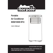 Norpole NPPAC8KWM Air Conditioner manual cover