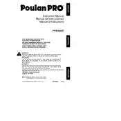 Poulan Pro PPB4000C Trimmer manual cover