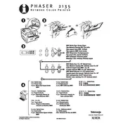 Xerox Tektronix Phaser 2135 Print on Glossy Paper-Tabloid Extra Printer manual cover