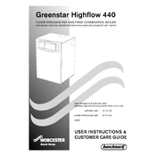 Worcester Greenstar Highflow 440 2004 Boiler manual cover