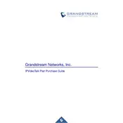 Grandstream IPVideoTalk Conferencing System manual cover