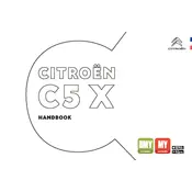 Citroën C5 X 2021 Sedan manual cover