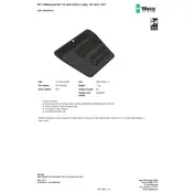 Wera 9411 Folding Pouch 6001 for Joker Switch 4 Pouch manual cover