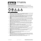 Sealey GG7500 Generator manual cover