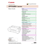 Canon imagePROGRAF iPF680 Series