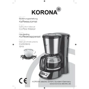 Korona 12113 Coffee Maker manual cover