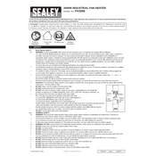 Sealey FH3000 Heater manual cover