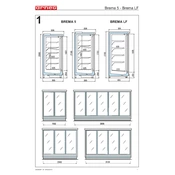 Arneg Brema LF Refrigerated Cabinet manual cover