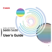 Canon Color Bubble Jet S600