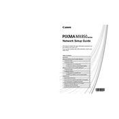 Canon Pixma MX850 Series manual cover