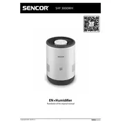 Sencor SHF 3000WH Humidifier manual cover