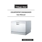 Magic Chef MCSCD6W1 Dishwasher manual cover