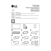 LG 55EW5TF-A 55EW5TF-A.AUS Signage manual cover