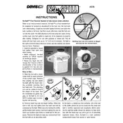 Davis No Spill 376 Fuel Recover System manual cover