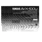 Yamaha AVX-100U Amplifier manual cover