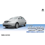 Tata Indigo Manza Safire90 Car manual cover