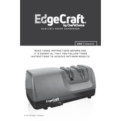 Chef's Choice E315 EdgeCraft Sharpener manual cover