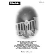 Fisher Price Mattel 3-in-1 Projection Soother BML40 Toy manual cover