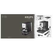 Krups CalviSteam XP344 Coffee Machine manual cover