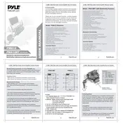 Pyle PWA12 Amplifier manual cover