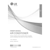 LG LW6015ER LW6015ER.ASWAOSU Air Conditioner manual cover