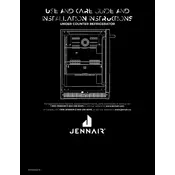 JennAir Noir JUGFL242HM Refrigerator manual cover