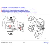 Xerox Tektronix Phaser 740 Automatic  Lower Tray Assembly Printer manual cover